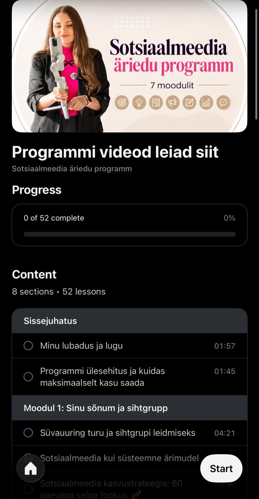 sotsiaalmeedia programmi videod
