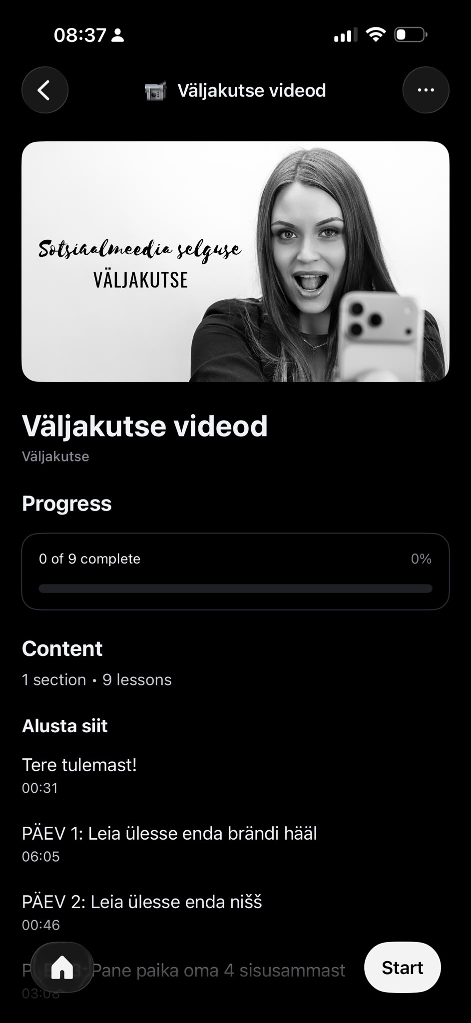 7 päeva sotsiaalmeedia selguse väljakutse